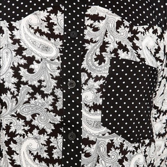 French Connection Paisley Party Patterned Shirt - Picture 4 of 6